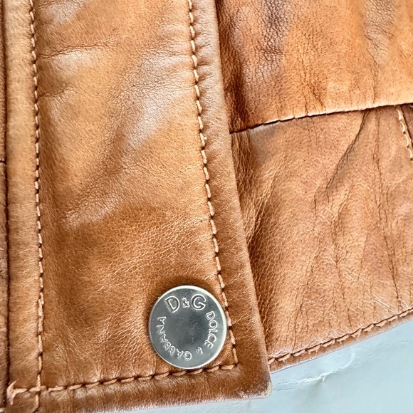 DOLCE & GABBANA Leather Jacket - Picture 8 of 16